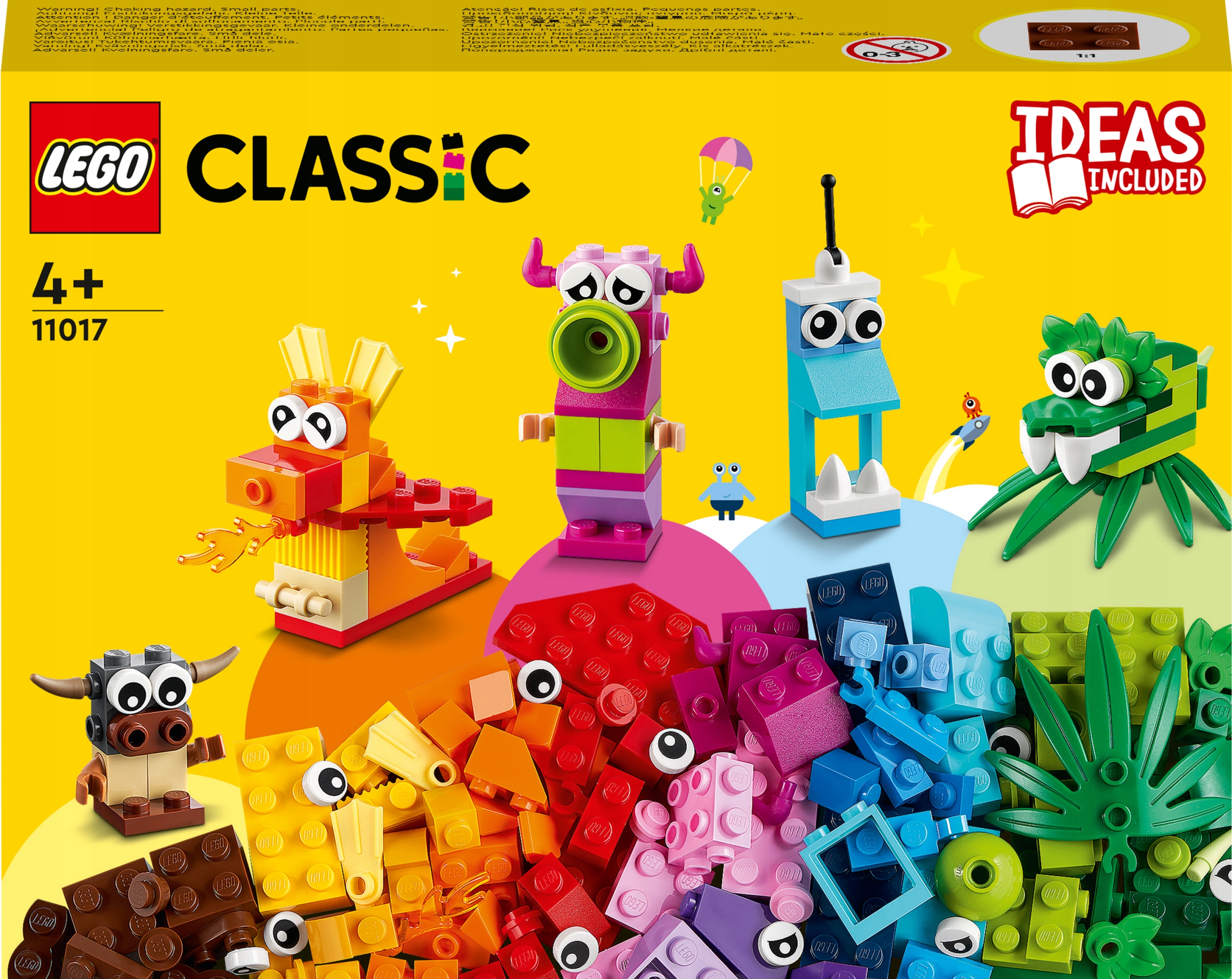 

Lego Classic Kreatywne potwory 11017
