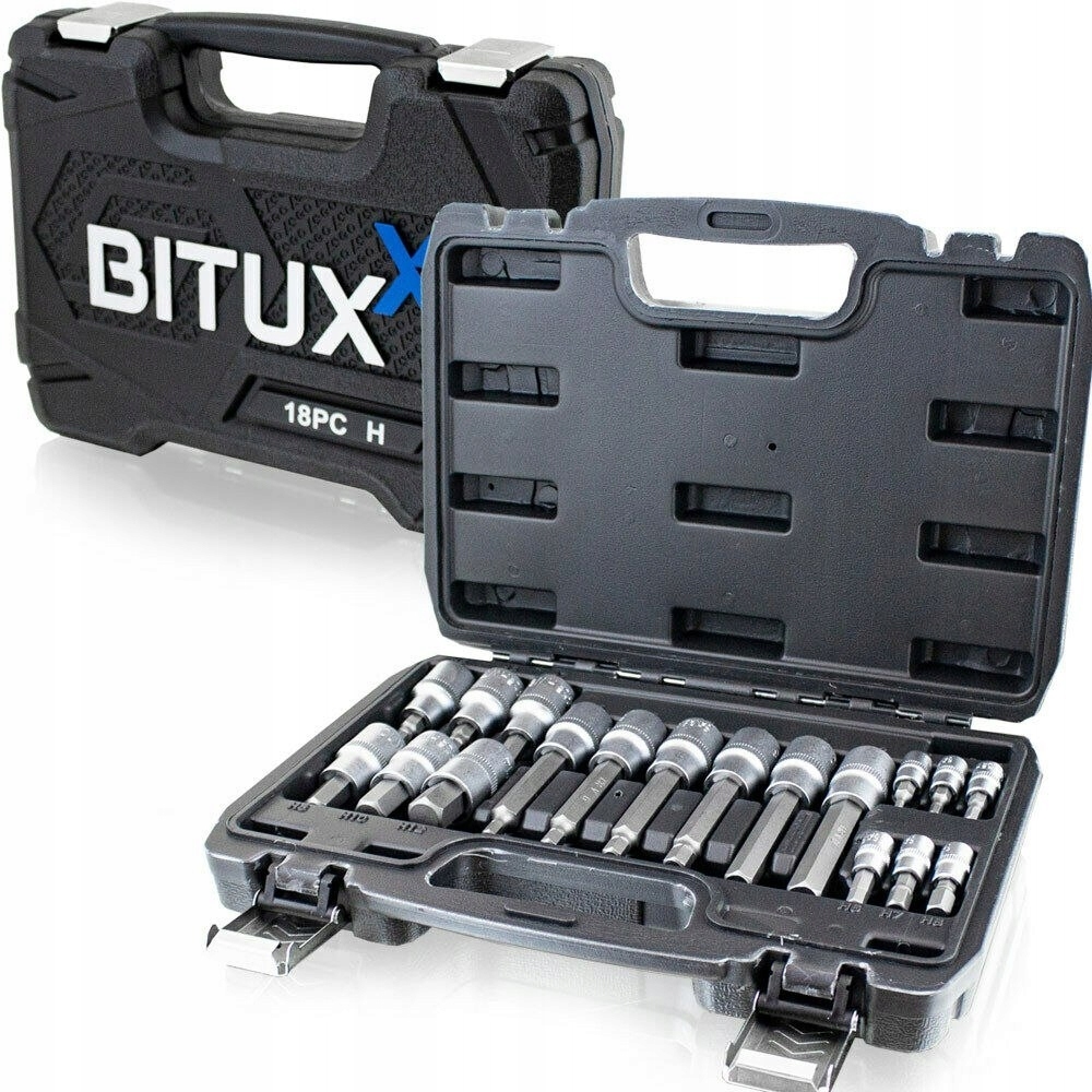

Nasadki Torx Imbus 1/2 1/4 cala 3-12 Hw 18 elem.