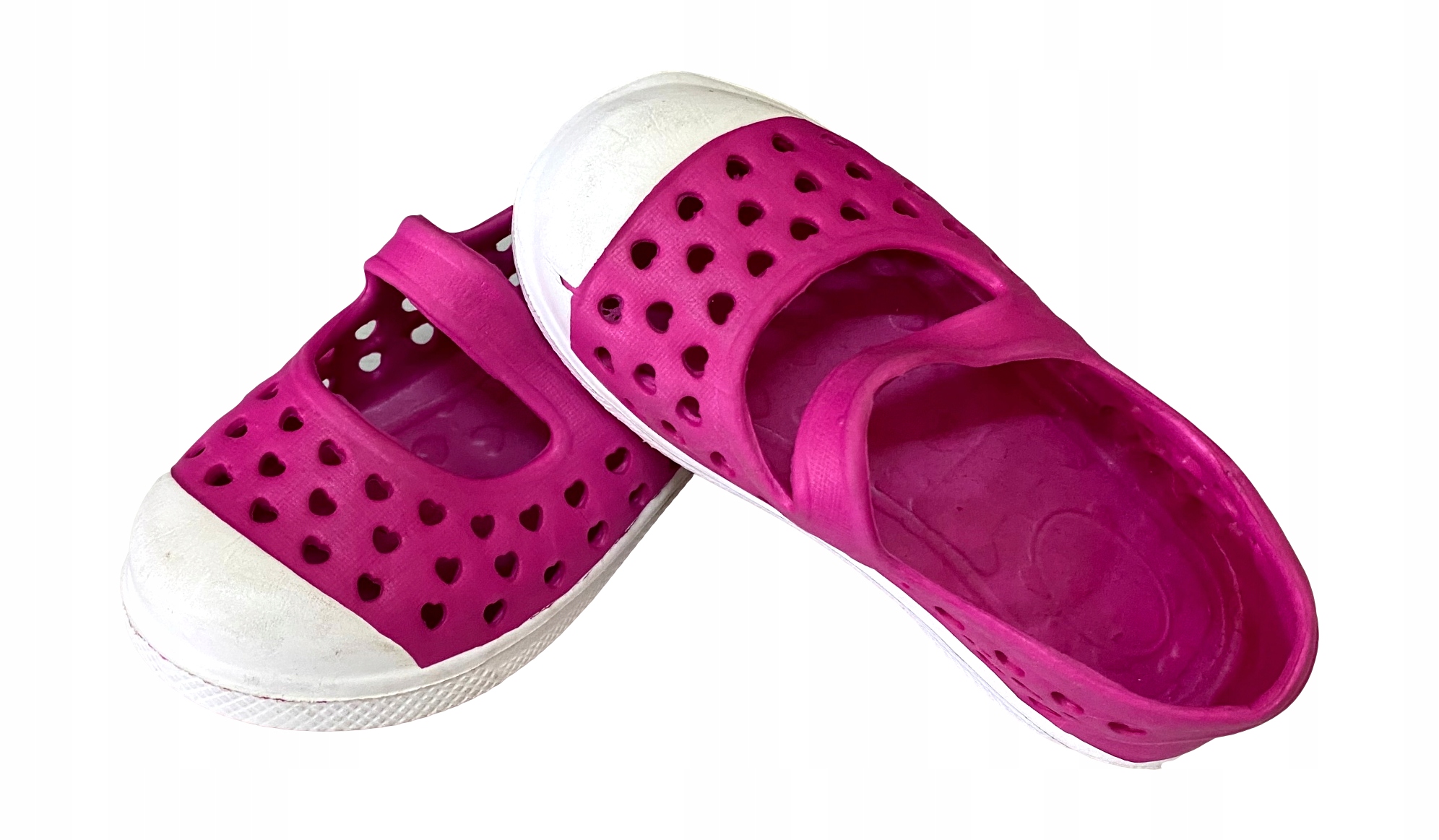 

Buty Ogrodowe dziewczęce lekkie Róż *24 wkł 14 cm