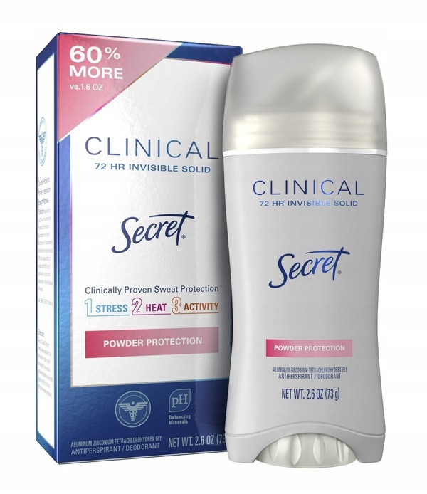Secret Invisible Solid Protection 73 g. Antiperspirant v tyčince pro ženy