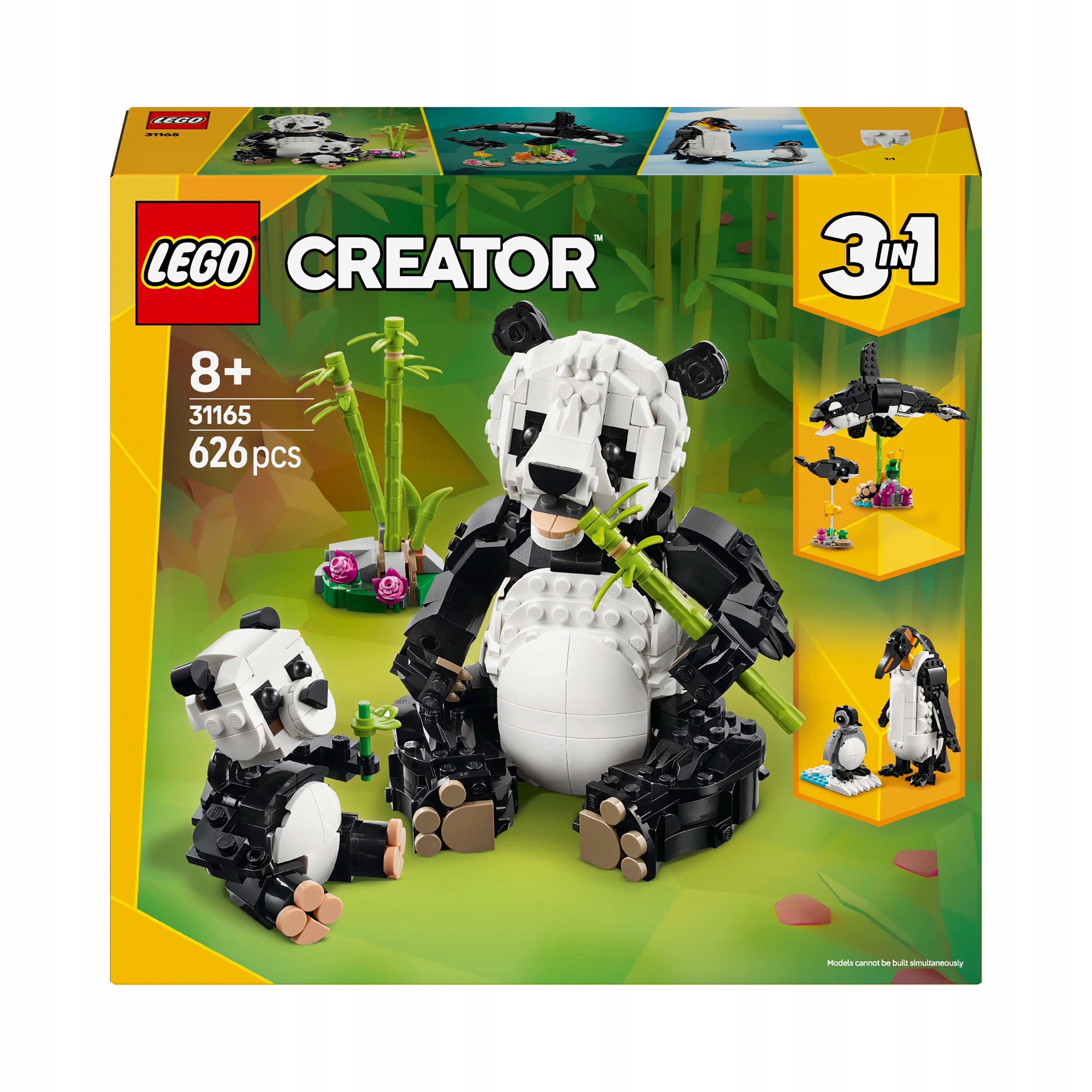 Lego Creator 31165 Divoká zvířata Rodina Pand