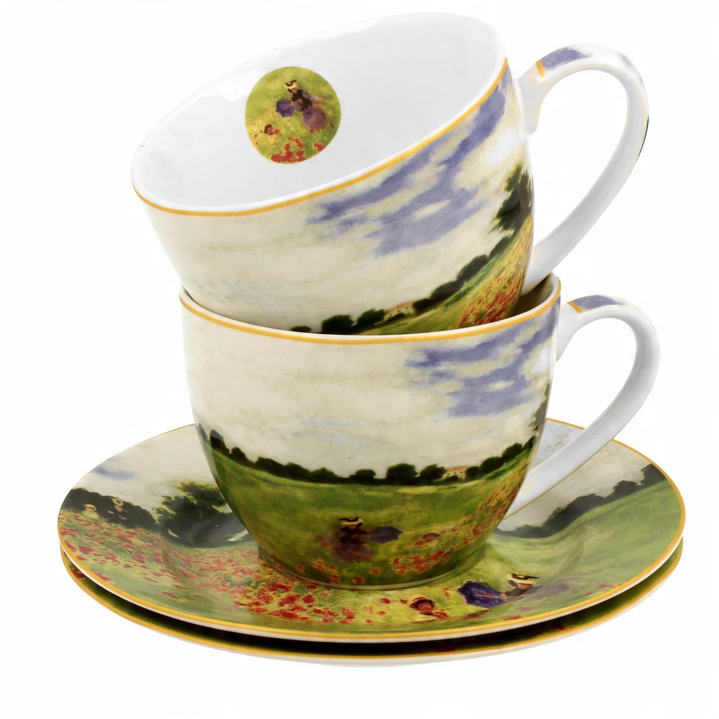 

Filiżanka C. Monet Poppy Field 280ml komplet 2szt.