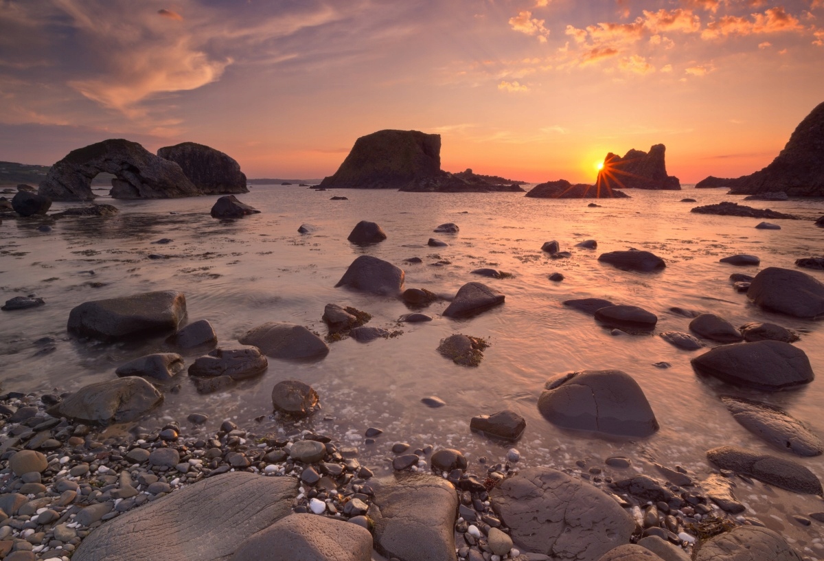 

Fototapeta Flizelinowa Wybrzeże morskie - 104x70