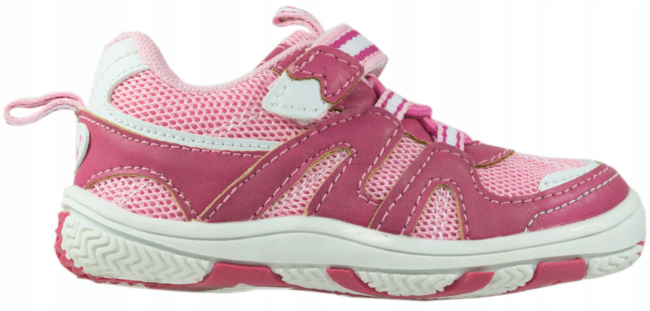 

Różowe Lekkie Przewiewne Adidasy na rzep r 22