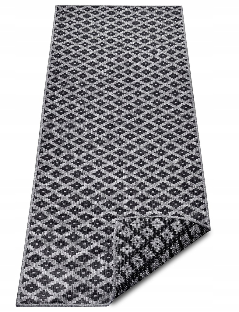 Behúň 80x250 cm, obojstranný, šnúrkový, plocho tkaný na chodbu a predsieň