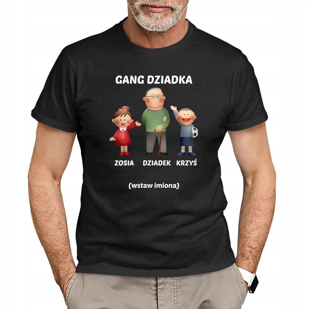 

Gang dziadka prezent dzień dziadka koszulka