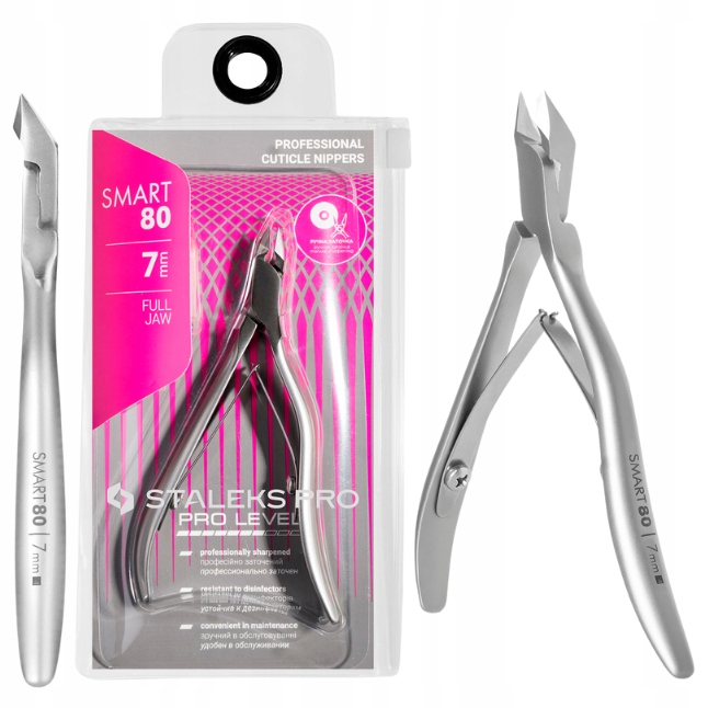 Staleks Profesionální Kleště Na Vyřezávání Nehtové Kůžičky Smart 7 mm NS-80-7