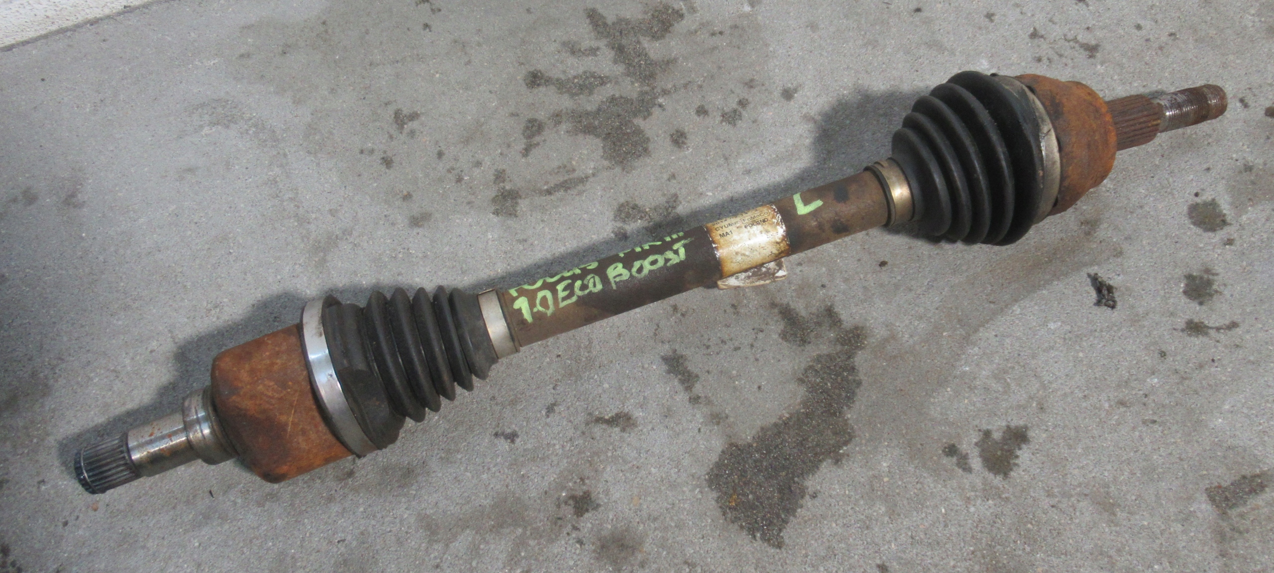 FORD FOCUS MK3 1.0 EB semi-axis left BV61-3B437-UC