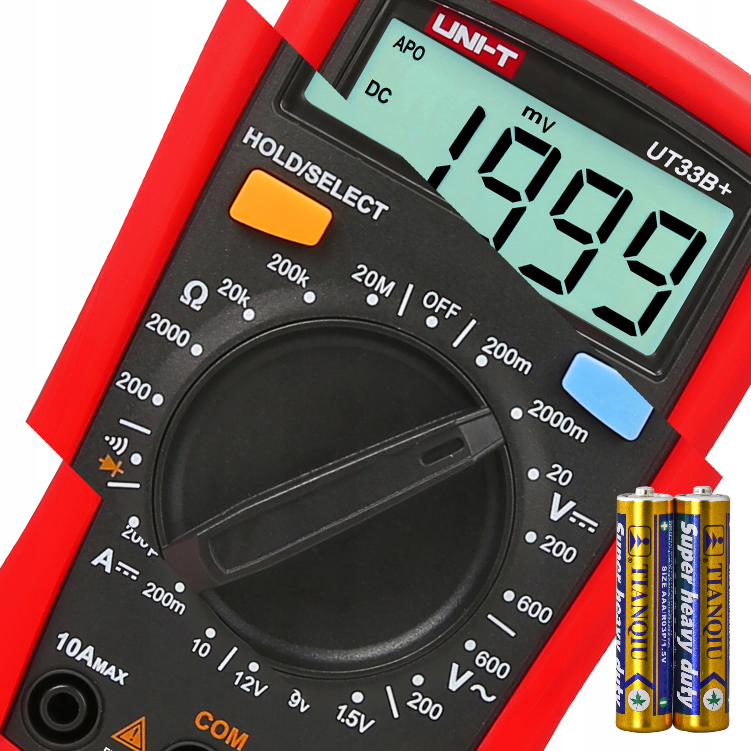 

Miernik multimetr Prądu Napięcia Dokładny UT33B+