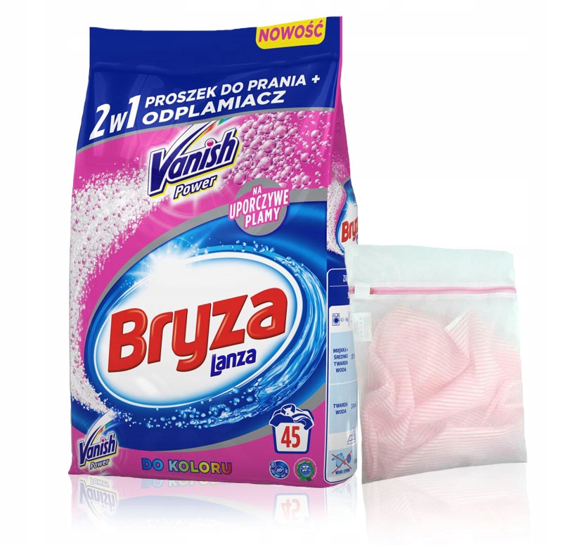 

Bryza Proszek do prania z Płynem Vanish + Gratis