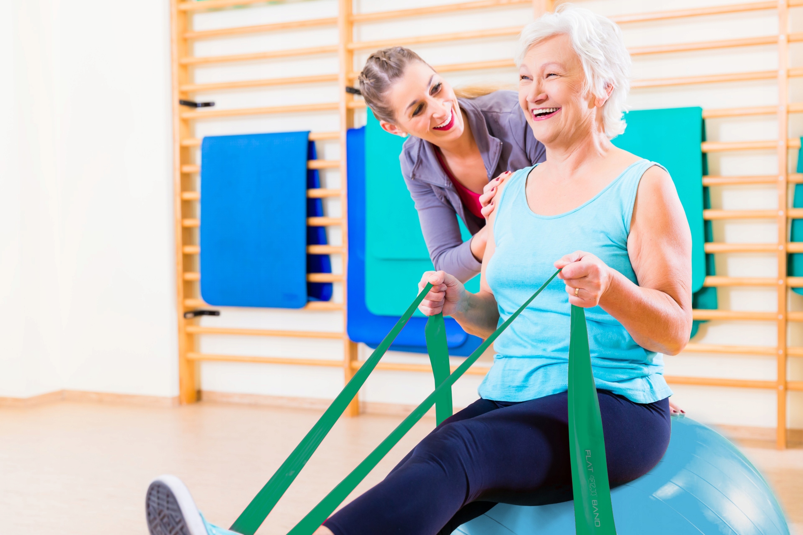 GUMA REHABILITACYJNA DO ĆWICZEŃ Szerokość 150 mm