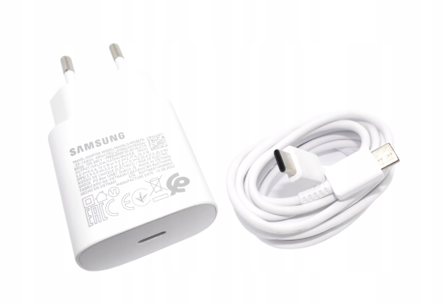 

Ładowarka 3A 25W Pd Qc Samsung Kabel Ucb C 180CM