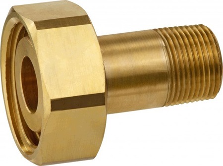 Spojka plnicího otvoru Ig 1 3/4 Acme x 3/4 adaptér plnicího ventilu Lpg mosaz Gok