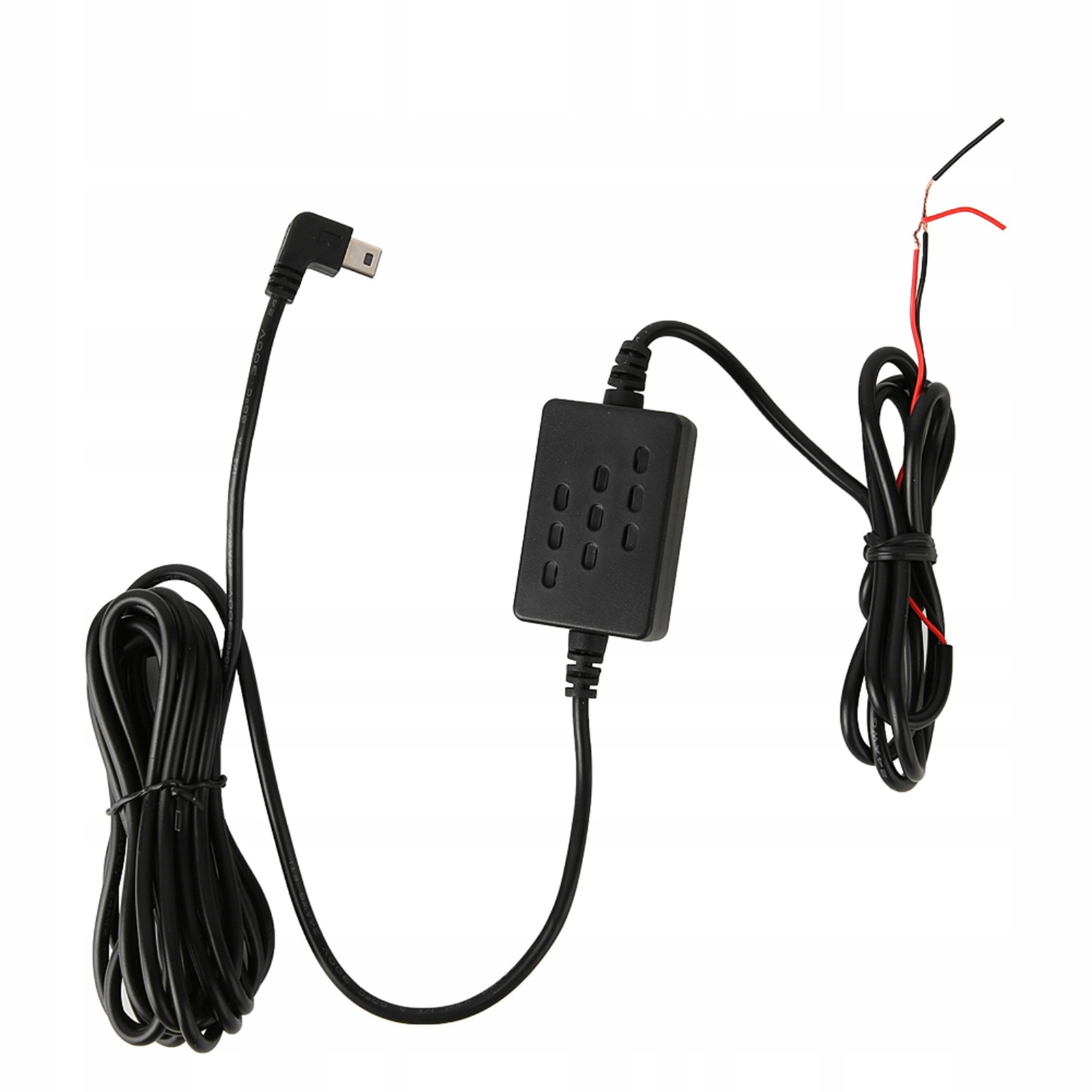 12-5 V Dashar Camera Kamera twarda drut Zestaw Stoi w dó konwertera WJ