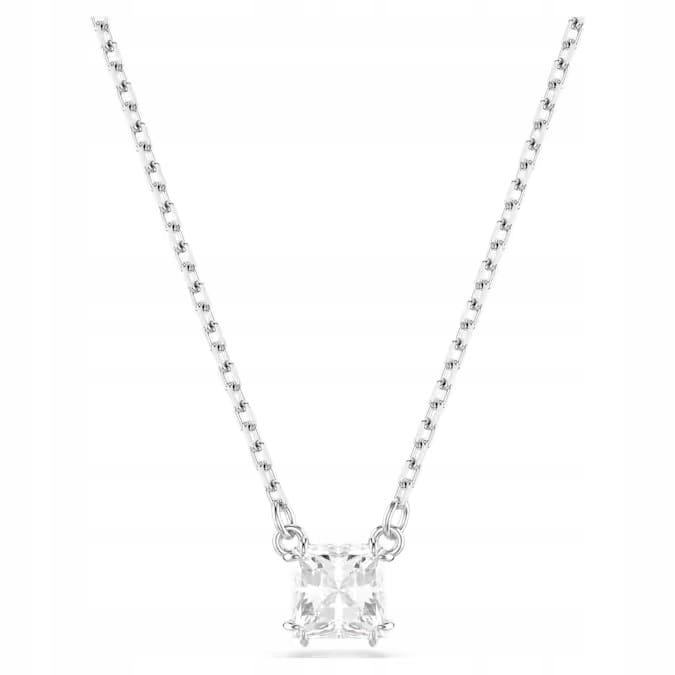 Náhrdelník Swarovski Stilla křišťál ocel rhodiovaná, nastavitelný