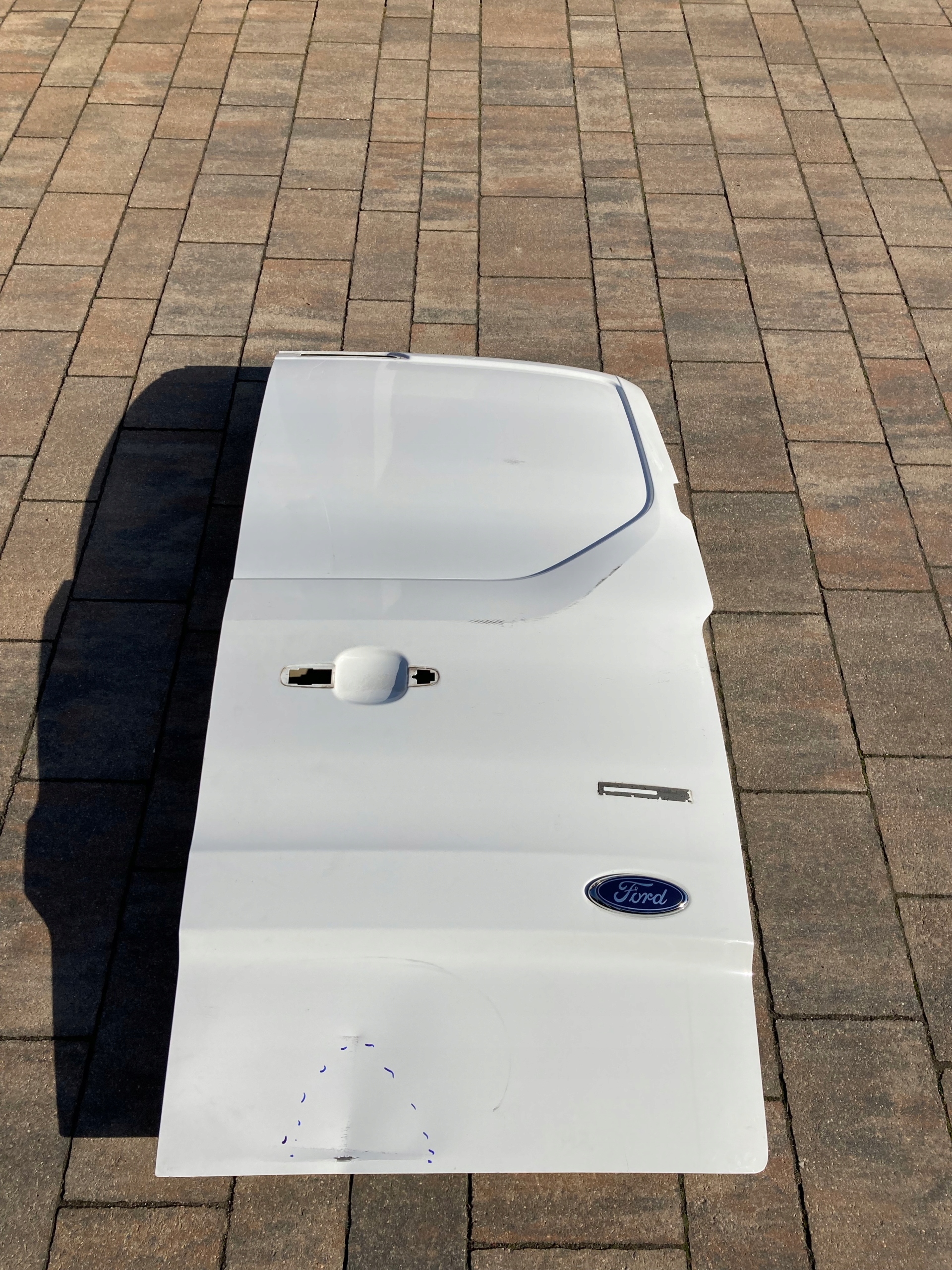 FORD TRANSIT CUSTOM DRZWI TYLNE PRAWE