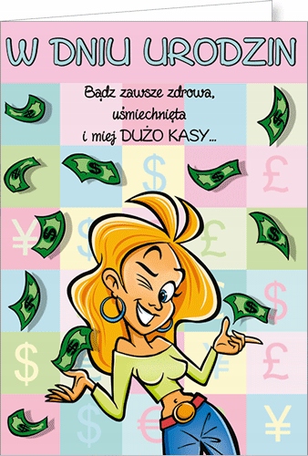 

Kartka urodzinowa dla koleżanki wesoła Co18