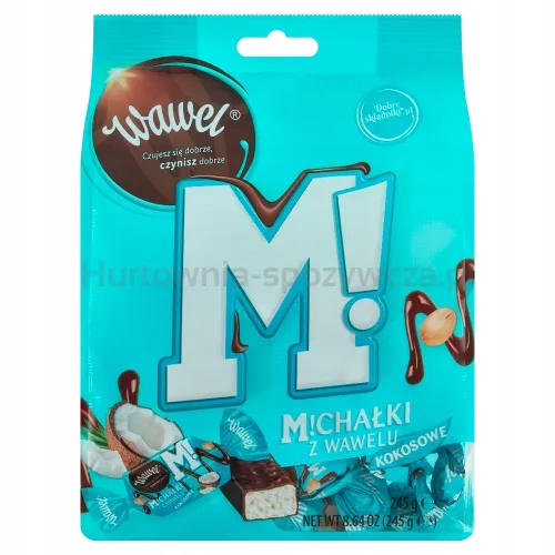 Levně Wawel Michałki Kokosové 245 g