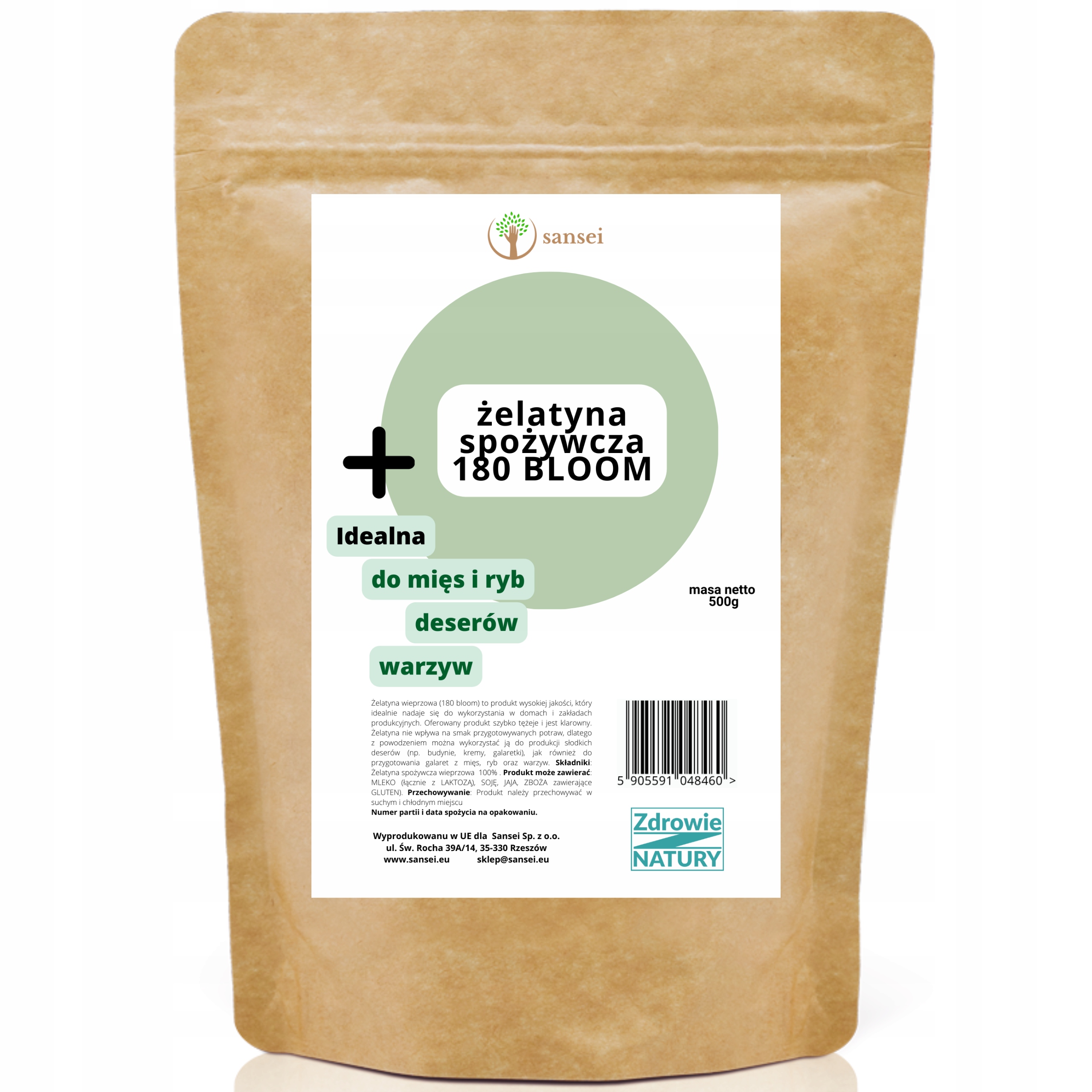 Levně 2x Želatina 180 Bloom 500G Na Klouby s Atestem