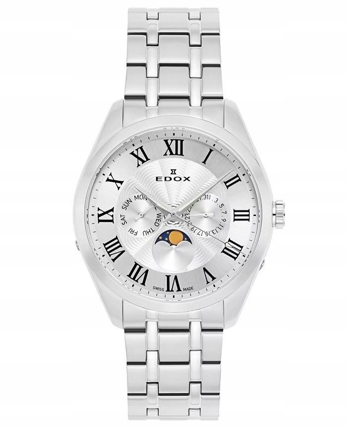 Edox Les Vauberts Moonphase 40008-3M-ARN