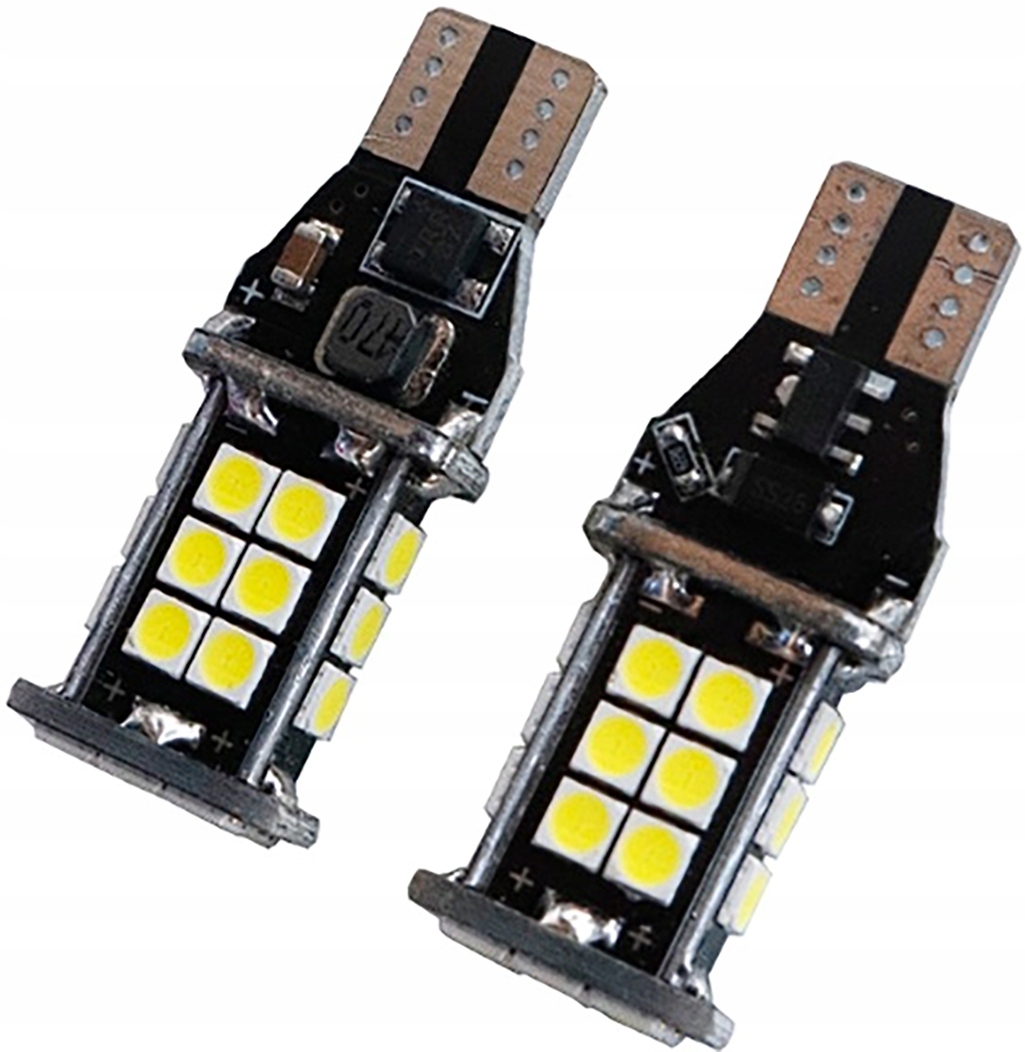 Żarówka W16W Led Canbus 12V Biała Zimna