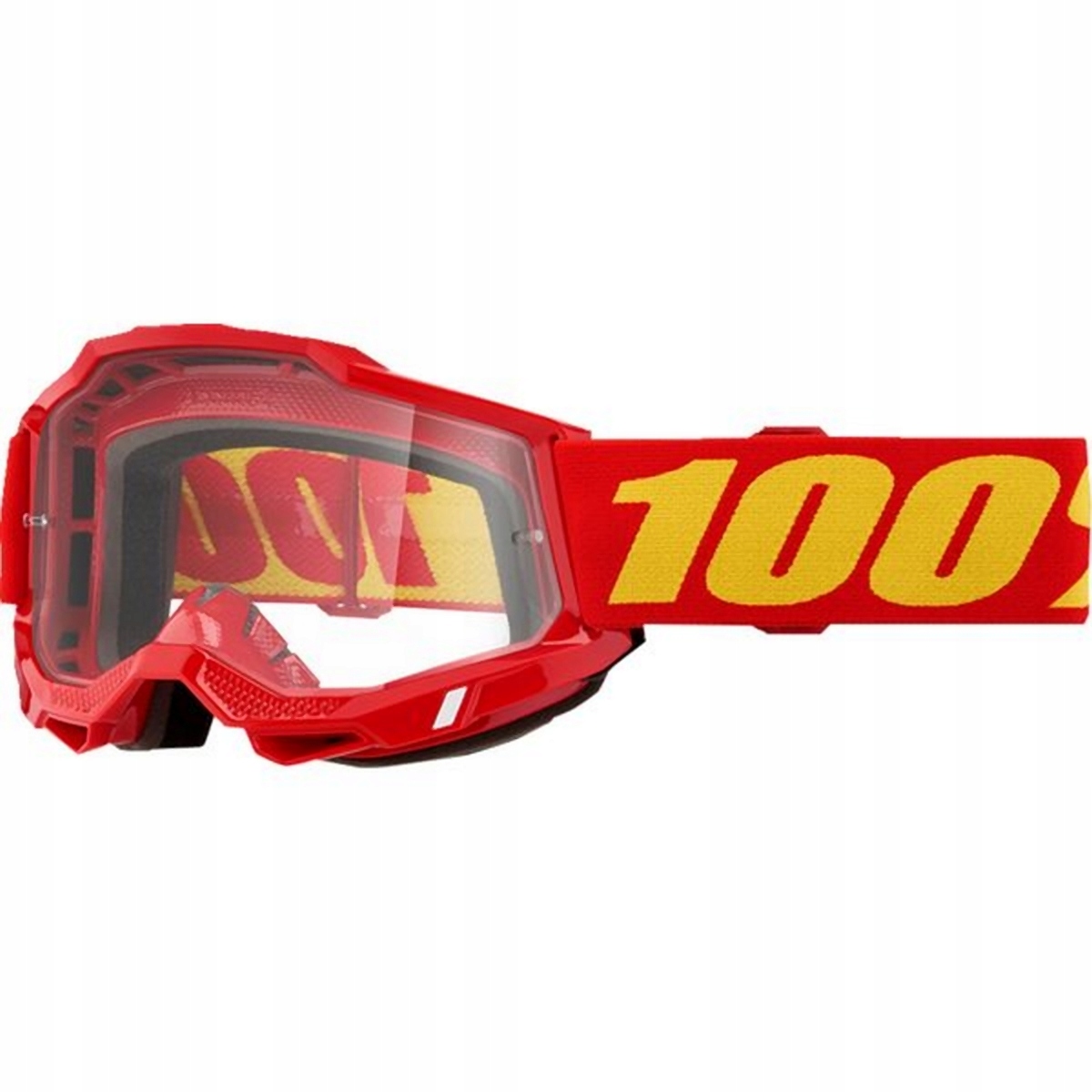 100 % Okuliare Accuri 2 Otg Red Clear Lens Farba Červená/žltá