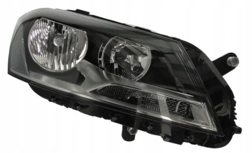 Vw Passat B7 2010-2015 Světlomet pravý H7 s motorem Tyc Schválení Eu