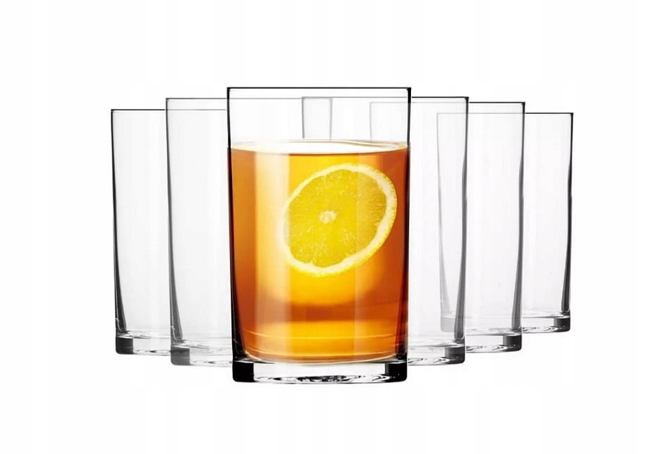 

6x Szklanka prosta herbaty napojów Krosno 250 ml