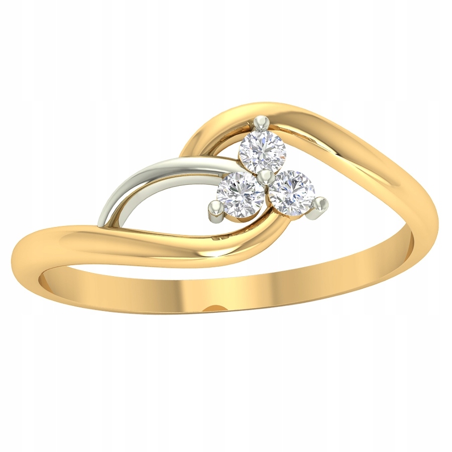 Prstýnek Ze Zlata, Průměr 585 Květin