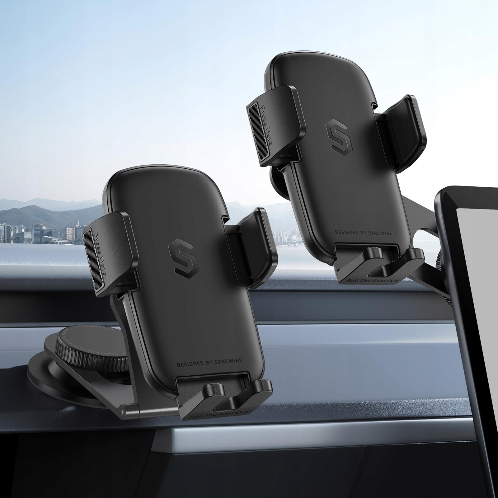 SYNCWIRE Uchwyt Samochodowy Do Telefonu Kompatybilny Z iPhone 16 Pro Max — miniatura 9