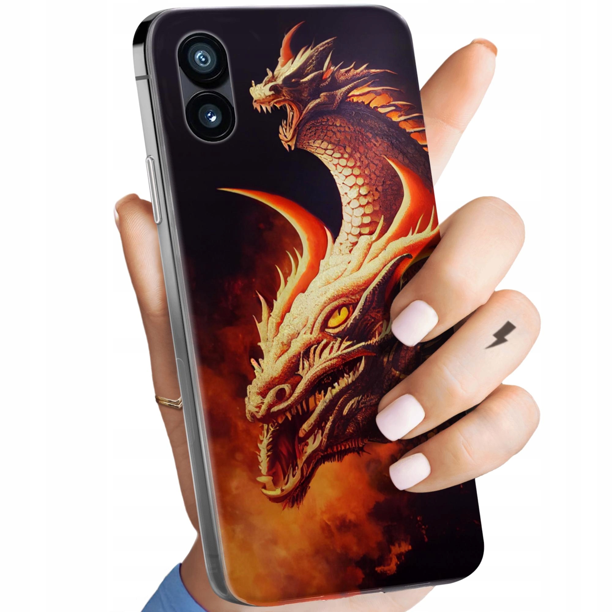 ETUI DO NOTHING PHONE 2 WZORY SMOKI DRAGON TANIEC SMOKÓW OBUDOWA