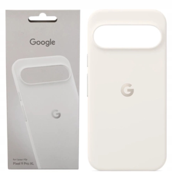 Oryginalne Etui Google Pixel 9 Pro XL GA05657 Beżowe Porcelain Plecki
