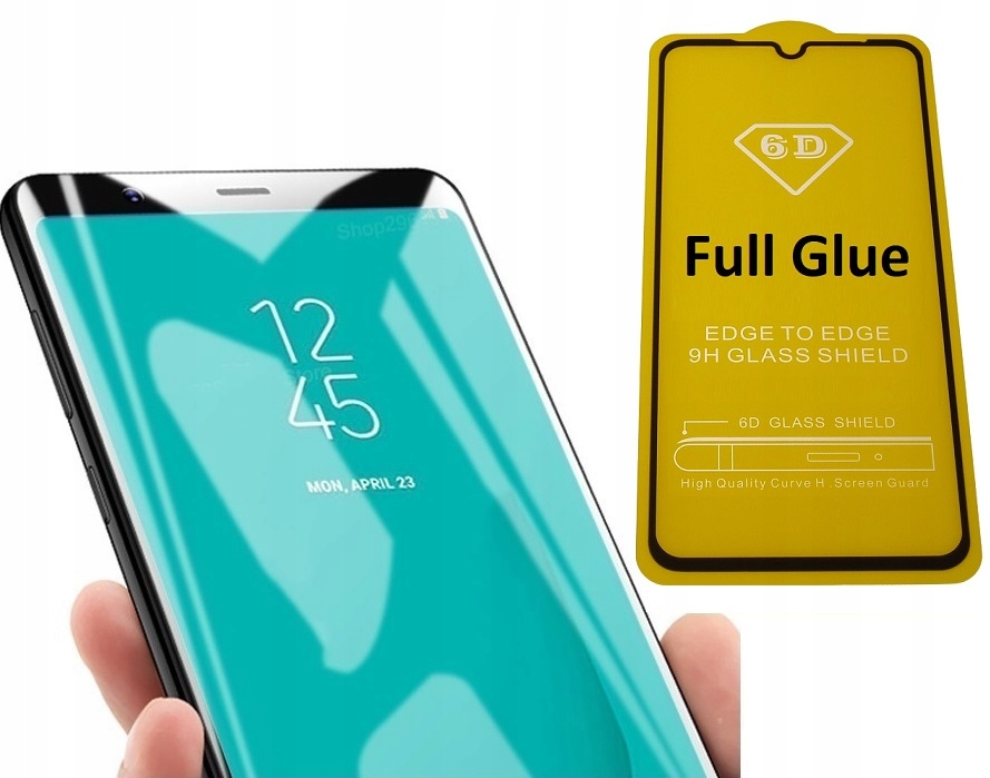 

Szkło 5D Full Glue 9H do Samsung Galaxy A12