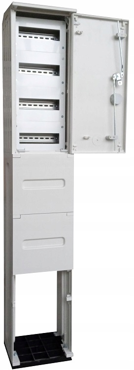 Rozdzielnia Rozdzielnia Budowlana Elektryczna Th 4x10 Mod Z Fundamentem