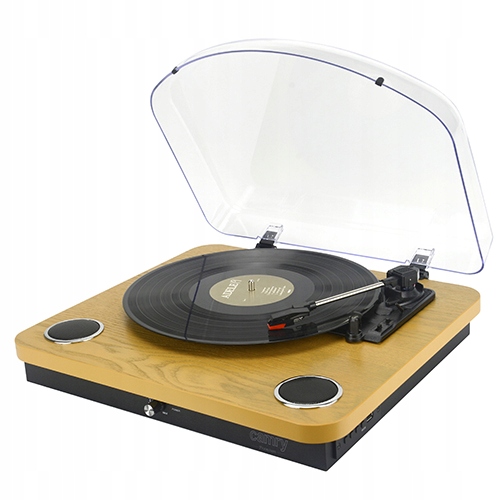 Gramofon Adler AD 1914 Wood z USB i Bluetooth – Klasyka w Nowoczesnym Stylu