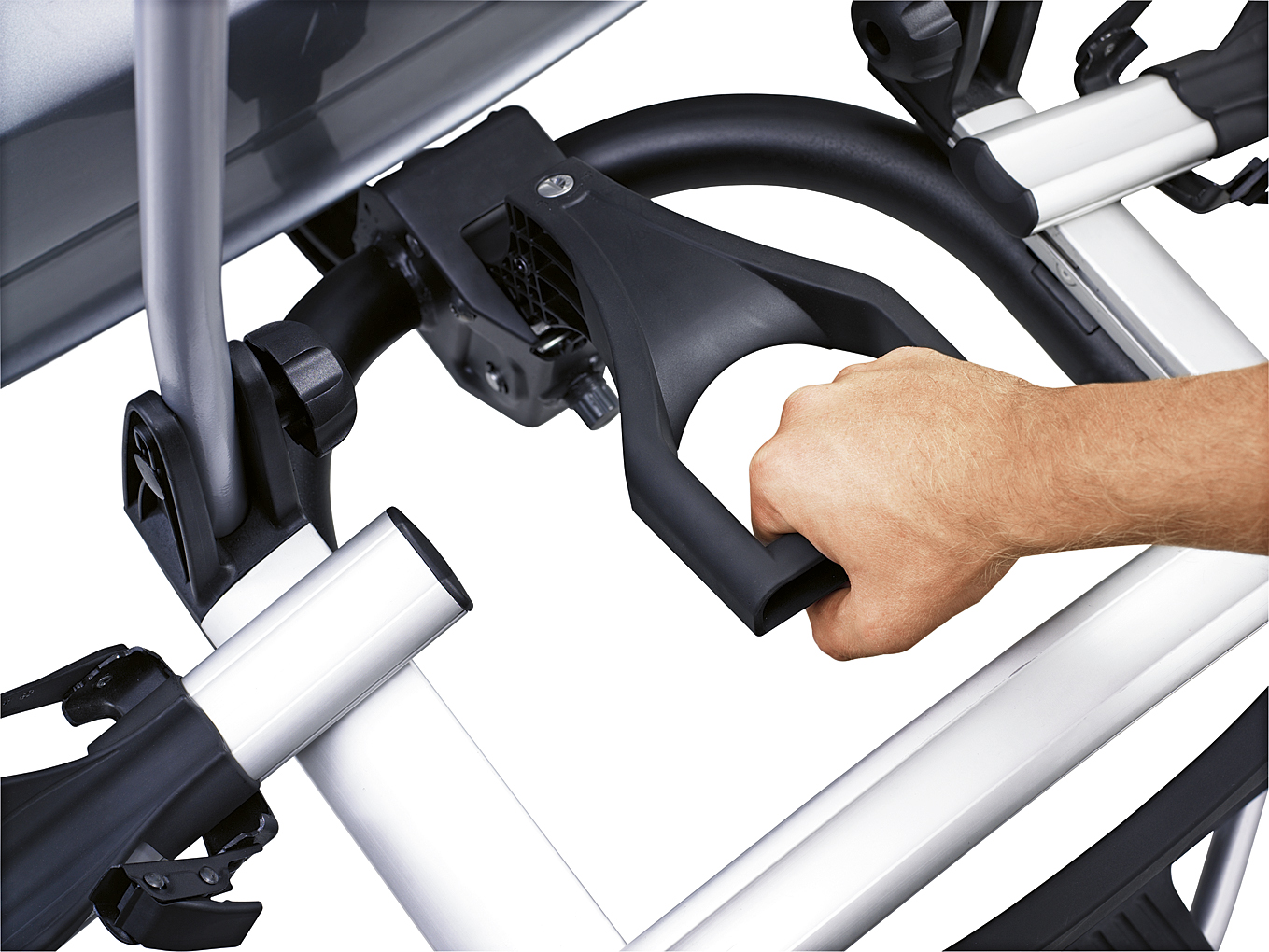 Platforma bagażnik rowerowy na 3 rowery na hak Thule EuroWay G2 922 923 Szerokość produktu 73 cm