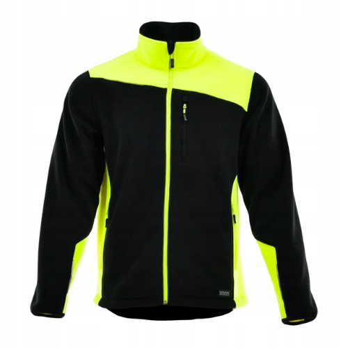 Ciepła bluza Robocza z odblaskami kurtka polarowa Bhp