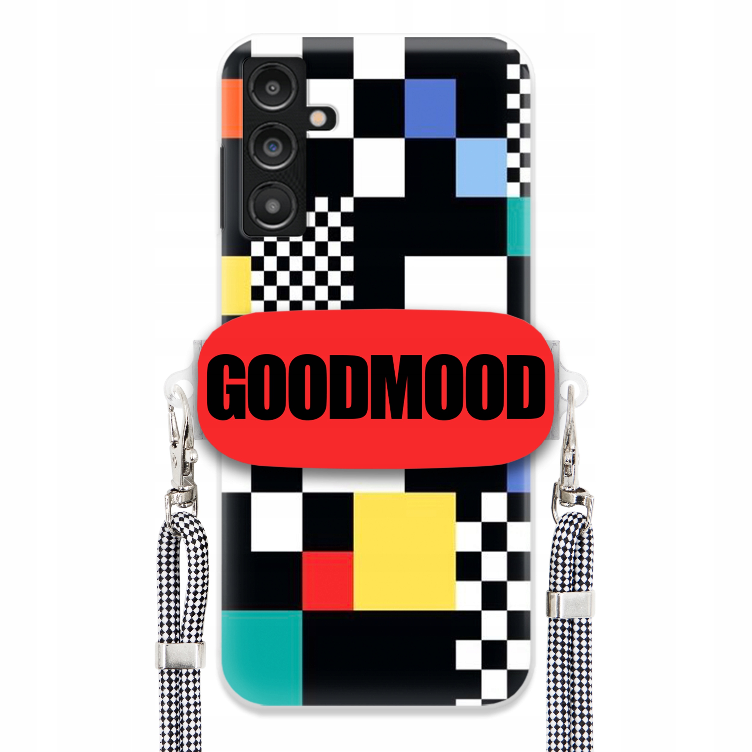 Puzdro Na Samsung A14 5G Puzdro Držiak Na Vodítko Na Telefón Pixelart MIX Vzorov