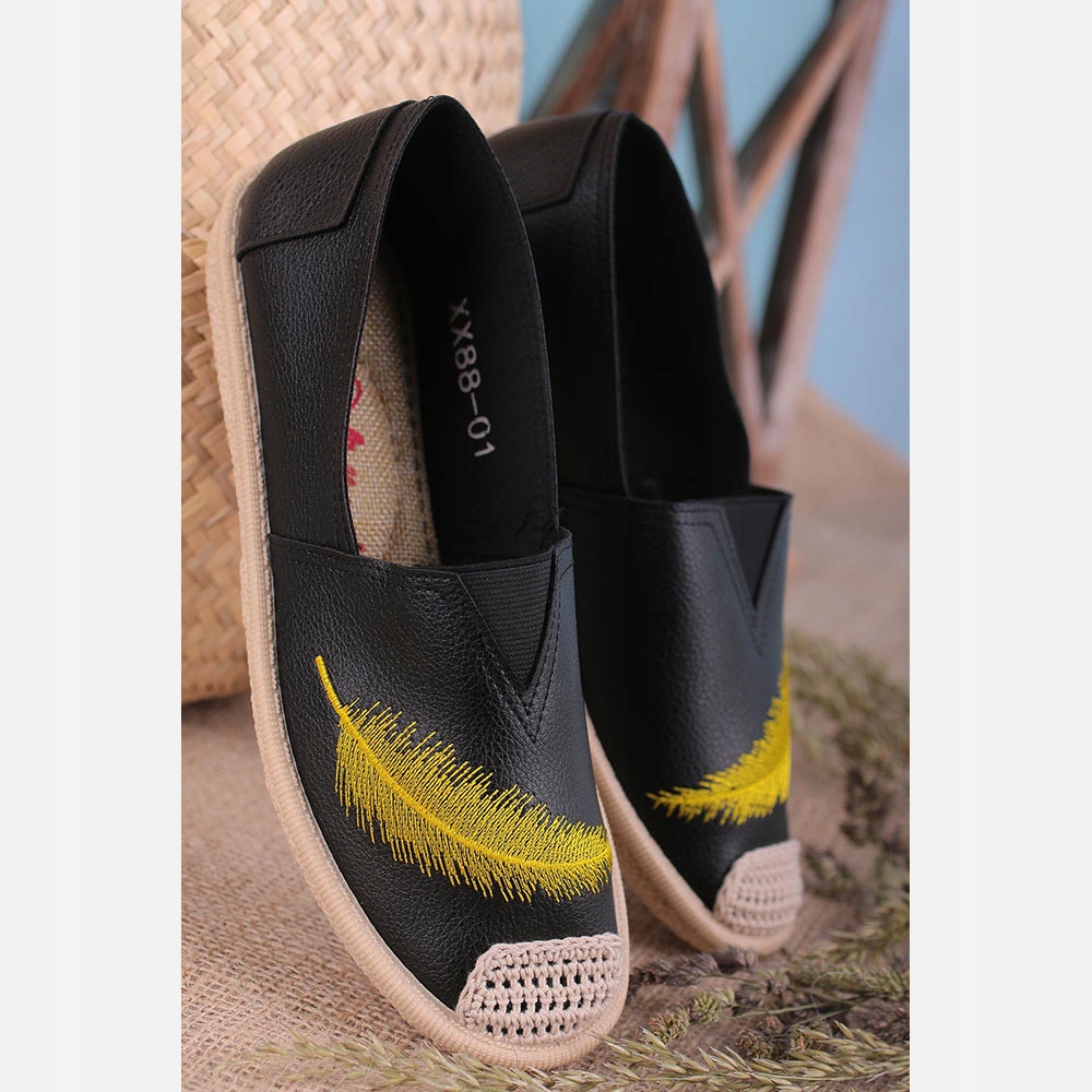 ESPADRYLE SLIP ON TRAMPKI TENISÓWKI LEKKIE BUTY 37 Oryginalne opakowanie producenta pudełko
