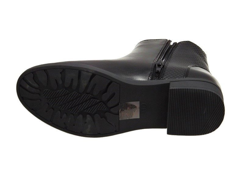 Piękne botki sztyblety LA1013 Black r.38 Rozmiar 38