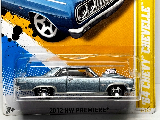 ホットウィール ★ 64 CHEVY CHEVELLE SS ★ 4台セット 64 Chevy Chevelle Ss - Niska cena na Allegro