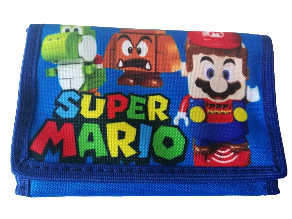 

Portfel rozkładany sportowy Mario Bros
