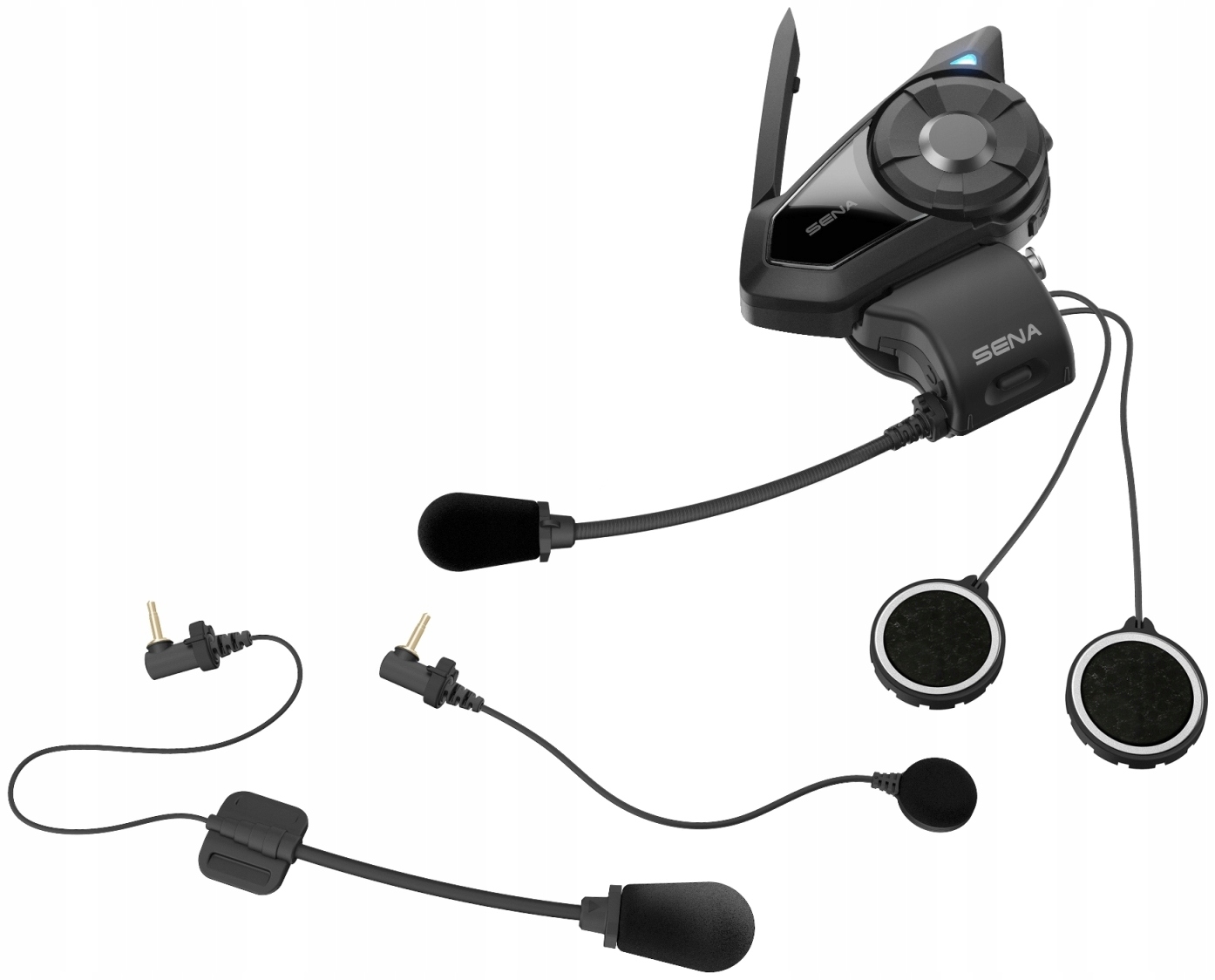 Sena Motocyklový Interkom 30K Mesh 2.0 Bluetooth 4.1 Až 2000 M S Reproduktormi