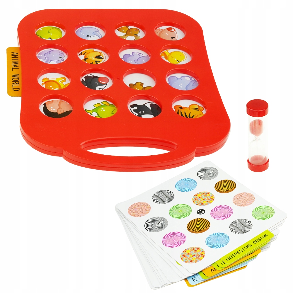 GRA PAMIECIOWA LOGICZNA MEMORY MISTRZ SKOJARZENIA Materiał plastik inny