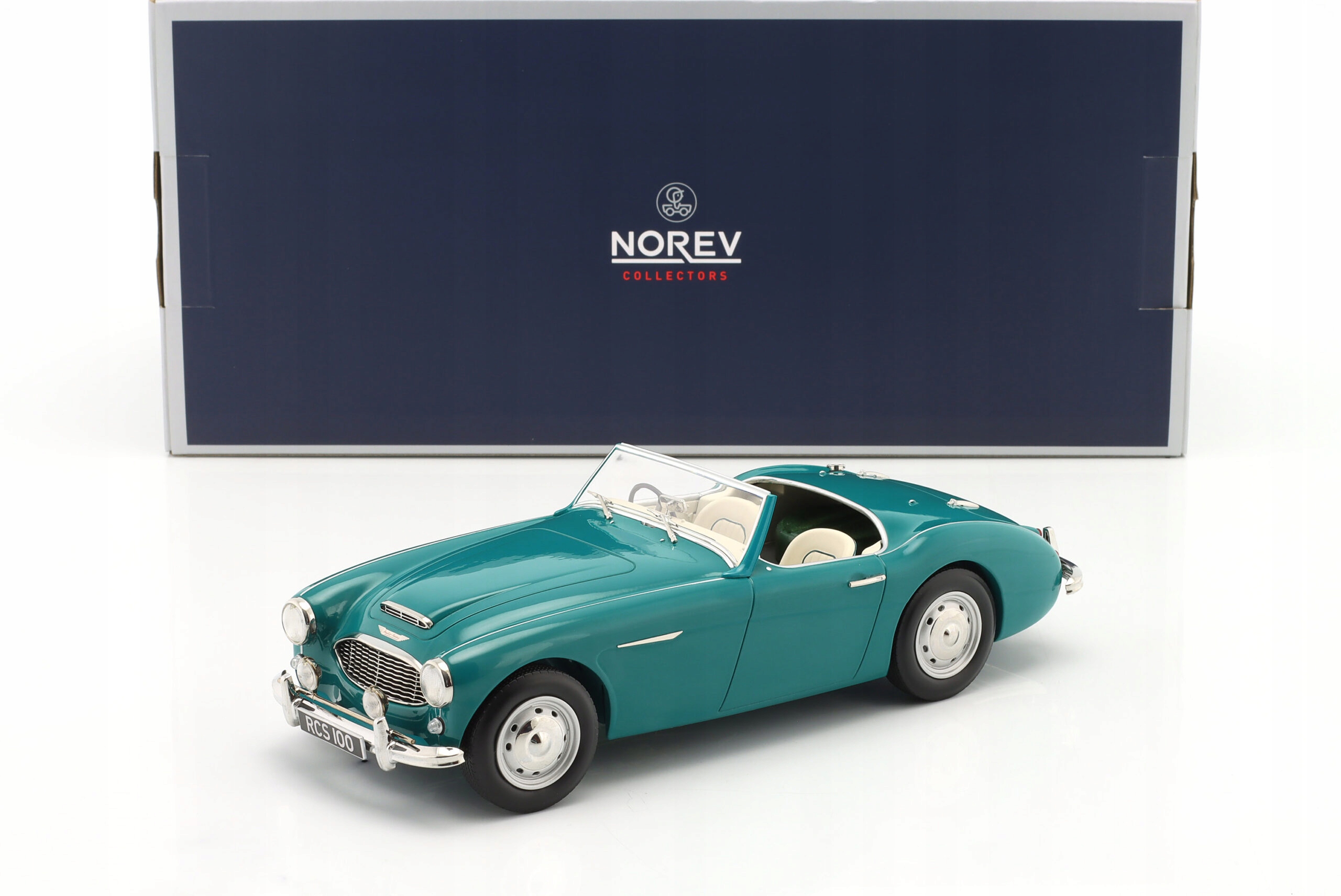 Norev Austin Healey MkI Roadster 1959 Zelená 1:18