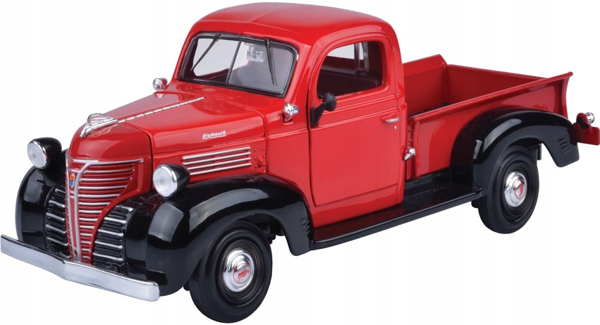 Plymouth 1941 Pickup 1:24 model Motormax 73278 červený