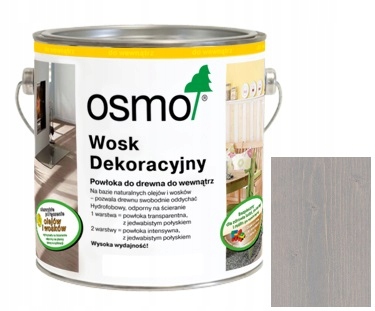 Osmo 3119 2,5L Dekoračný vosk Hodvábny šedý