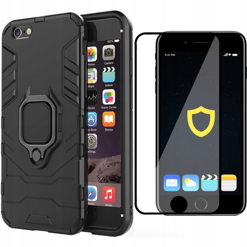 

Etui Case X-ring Pancerne Do Iphone 7/8 Szkło