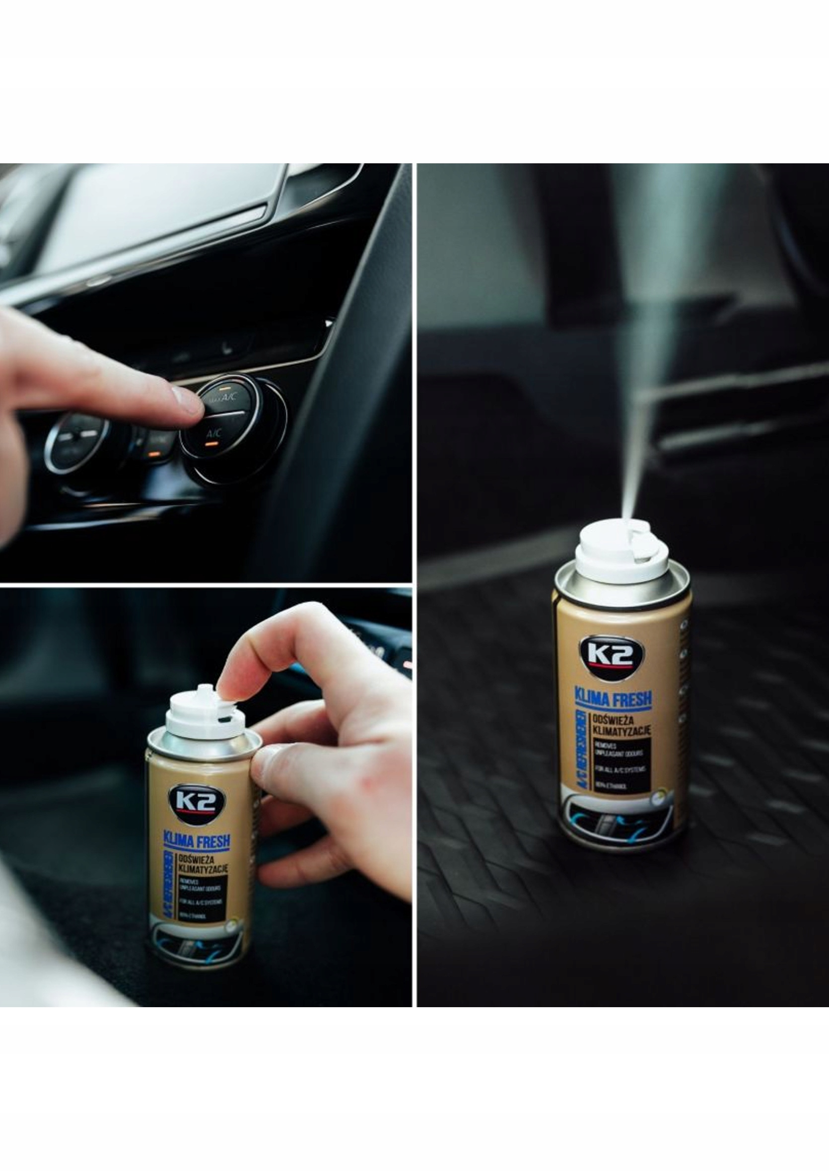 K2 KLIMA FRESH ODŚWIEŻACZ KLIMATYZACJI BLUEBERRY EAN (GTIN) 5906534016447