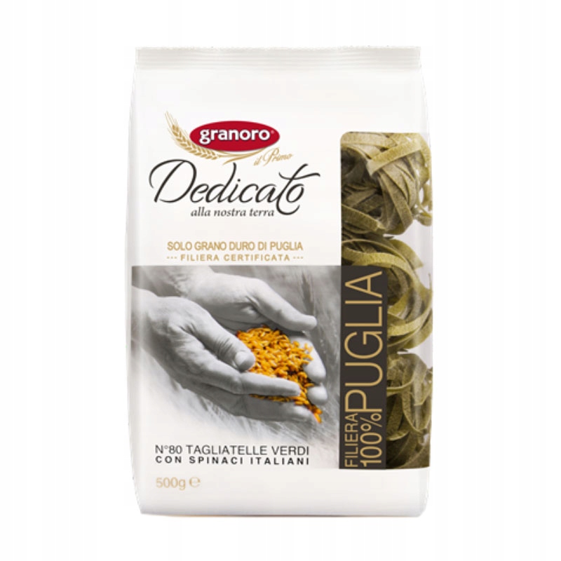 Těstoviny se špenátem N.80 500g Granoro